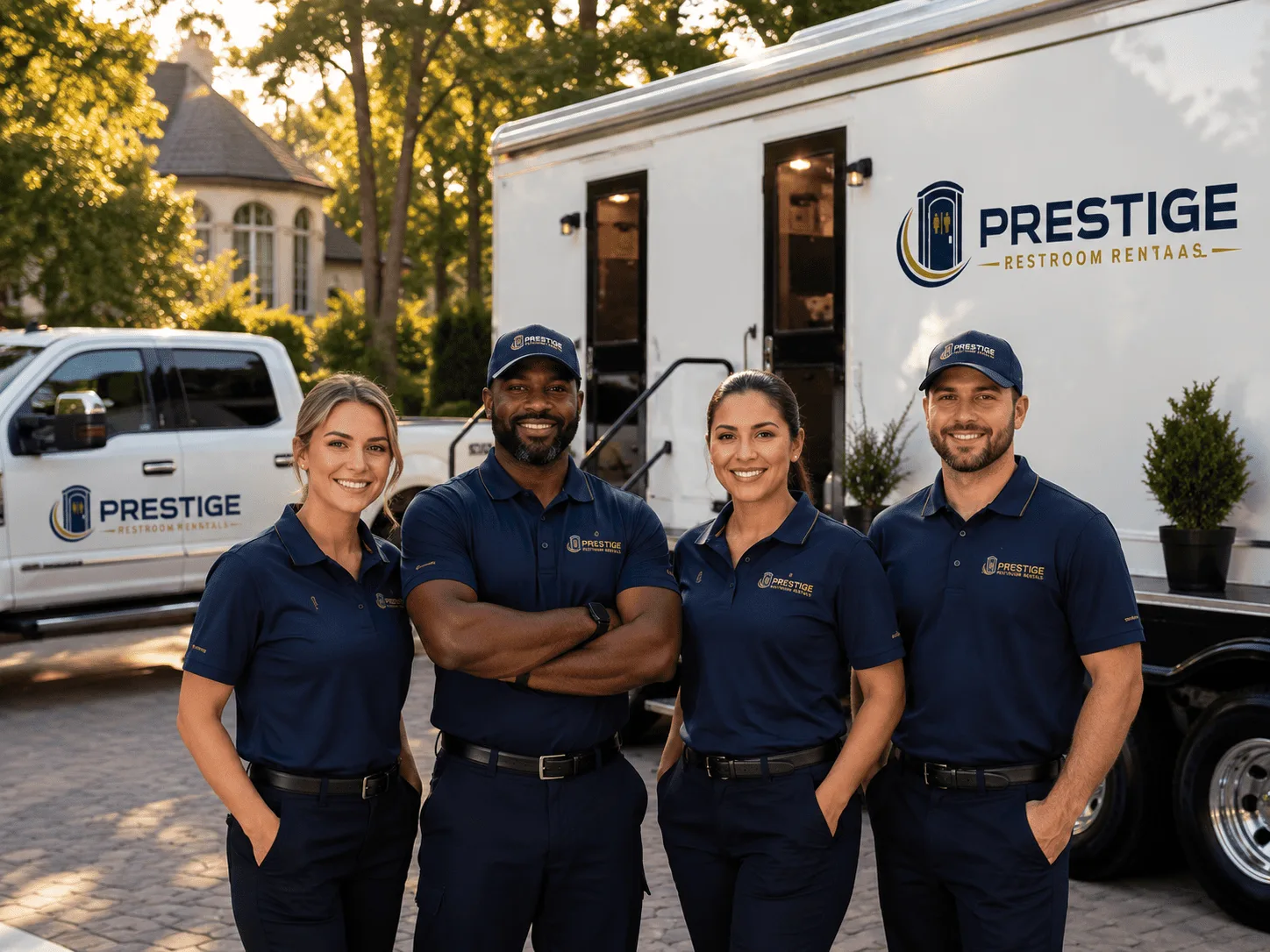 Trusted Luxury Portable Restrooms company in Letts, IA